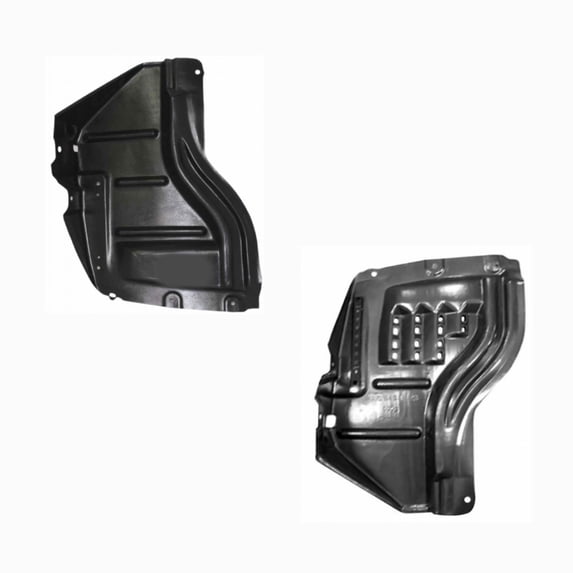 For Toyota Tundra 2007 08 09 10 11 12 2013 Fender Liner Driver and Passenger Side | Pair | Front | Forward | w/Plastic Bumper | CAPA | TO1248146C, TO1249146C | 538060C010