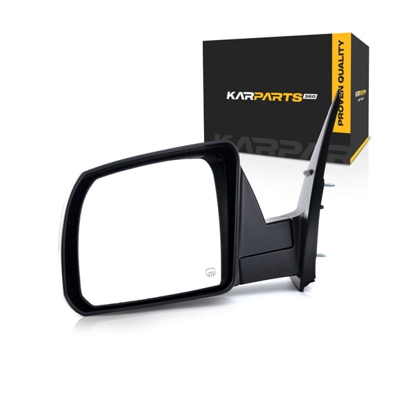 For Toyota Tundra 2014-2021 Door Mirror Driver Side | Power | Heated | Standard | Chrome Housing | Replacement For TO1320304 | 615343332611, 879400C490