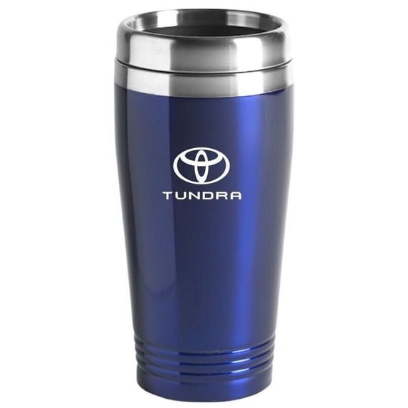 Toyota Tundra Blue 16oz Stainless Steel Tumbler Travel Mug Official Licensed