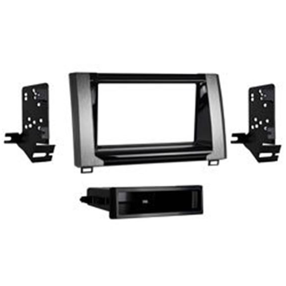 Toyota Tundra In-Dash Kit - Black - ISO DIN & DDIN Compatible - Durable Design
