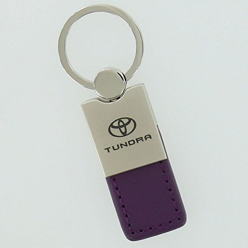 Toyota Tundra Keychain & Keyring - Duo Premium Purple Leather - Walmart.com