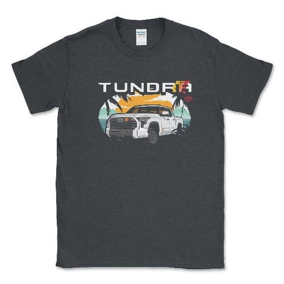 Toyota Tundra Pick-Up Truck Beach Tee-Toyota Licensed Apparel