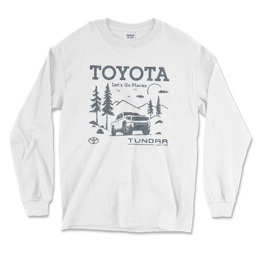 Toyota Tundra Pick-Up Truck Let's Go Places Long Sleeve Tee