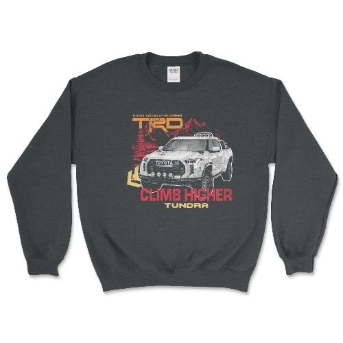 Toyota Tundra TRD Climb Higher Crewneck Sweatshirt