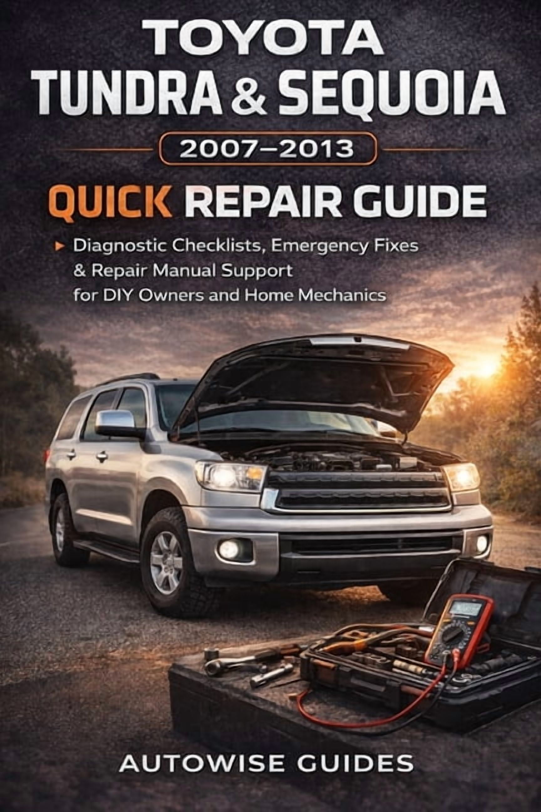 Toyota Tundra &amp; Sequoia 2007-2013 Quick Repair Guide: Diagnostic Checklists, Emergency Fixes &amp; Repair Manual Sup, (Paperback)