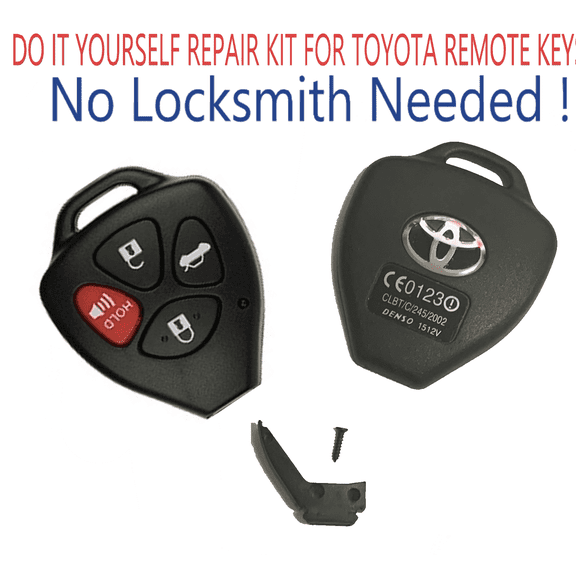 Toyota Venza 2009 - 2012 Remote Key Head Repair Kit Shell Case DIY VLS