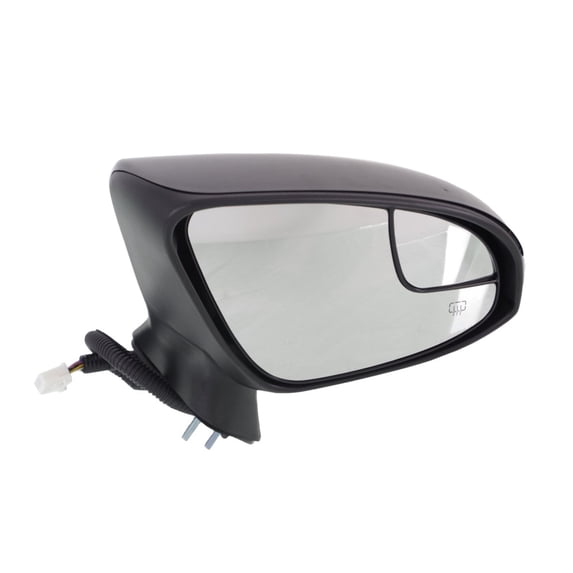 For Toyota Venza 2013 2014 2015 2016 Door Mirror Passenger Side | Power | Heated | Manual Folding | Puddle Light | Memory | With Signal Light | Paintable | Replacement For TO1321351 | 879100T050C0