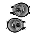 thumbnail image 1 of For Toyota Yaris 2016 2017 2018 2019 OEM Fog Light Driver And Passenger Side | Pair | Clear Lens | Replacement For TO2592135, TO2593135 | 191275295571, 8122006071, 191275295748, 8121006071, 1 of 4
