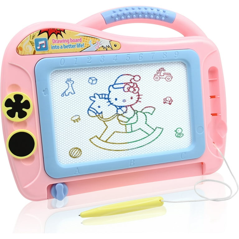 LCD Writing Tablet for Kids Drawing Tablet Children's Portable Erasable  Doodle Board, Toddler Learning Toys Birthday Gift for Age 3+ Years - 12 In  