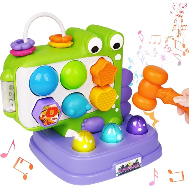 Toys for 1 Year Old Boy Girls Christmas Gift Light up Musical Shape