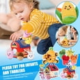 thumbnail image 1 of Toys 16 Piece Soft Play Set | Sensory Toys for Babies and Toddlers | Plush Interactive Toys Figures | Birthday Gift for Little Kids | Cute Stuffed Animals Fruit and Veggie Theme, 1 of 6