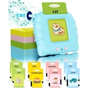Toys for 2,3,4,5 Year Olds,Talking Flash Card 224 Sight Words,Interactive Montessori Educational Learning Toys,Sensory Toys for Speech Therapy and Autism,Blue