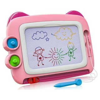 Source Kids 4.4-10.5 Inch Colorful Screen Etch a Sketch Drawing