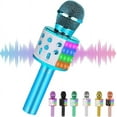 thumbnail image 1 of Toys for 3-16 Years Old Girls Gifts,Karaoke Microphone for Kids Age 4-12,Christmas Stocking Stuffers Birthday Gifts for 5 6 7 8 9 10 Years Teens Girl Boys(Blue), 1 of 6