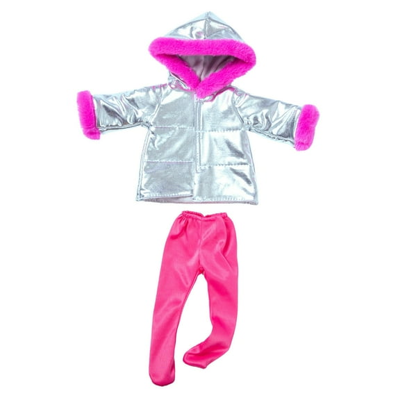 Toys 50% Off Clear! 18 Inch Doll Clothes | 2PC 18" Doll Winter Snow Jacket Coat Koala Outfit Gift Set, Includes Down Coat and Long Pants, Compatible with Most 18-in Dolls