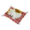 thumbnail image 1 of Toys 50% Off Clearance!Tarmeek Simulation Sleeping Cat Dolls Toys,Simulation Cat Plush Animals Toy Will Call With Cloth Mat Sleeping Cat Doll Plush Toy for Room Decor,Birthday Gifts for Kids, 1 of 2