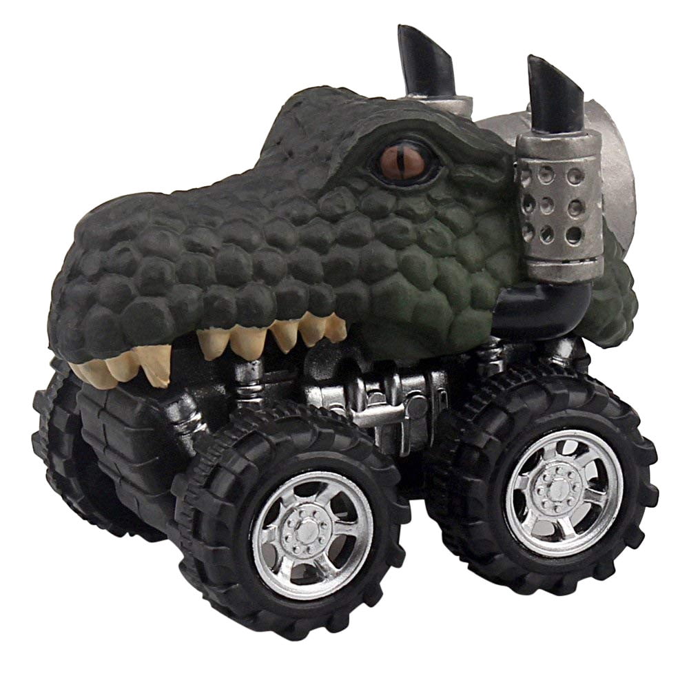 PATPAT Dinosaur Car Toy Set for Kids with 6 Pull Back Cars about 5 in | Fun Gift for Ages 3–8 main image 0