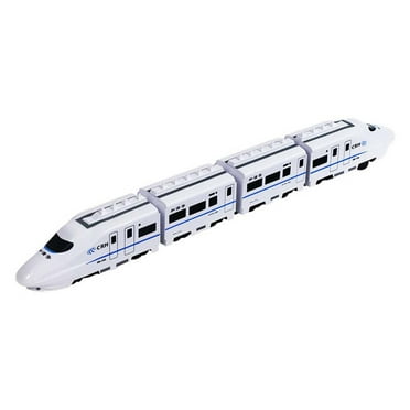 Toys for Ages 2-4 Play Vehicles Set Toddlers Preschool Birthday Gifts Electric Universal High Speed Railway Harmony Train Toy Assembly Of Parent Child C