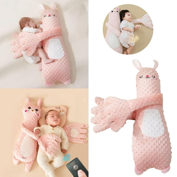 Toys Baby Pat Pillow Soft Rhythmic Soothing Cushion Adjustable Comfort Design for and Toddlers Support Pillow for Relaxation