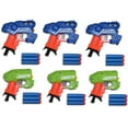 thumbnail image 1 of Toys+ Big Bag of Dart Shooters! Mini Foam Dart Blasters Birthday Party Favors (6 Pack), 1 of 5