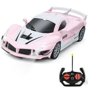 Sruiluo Electric Radio Control Cars with Remote Controller, Plastic, Pink