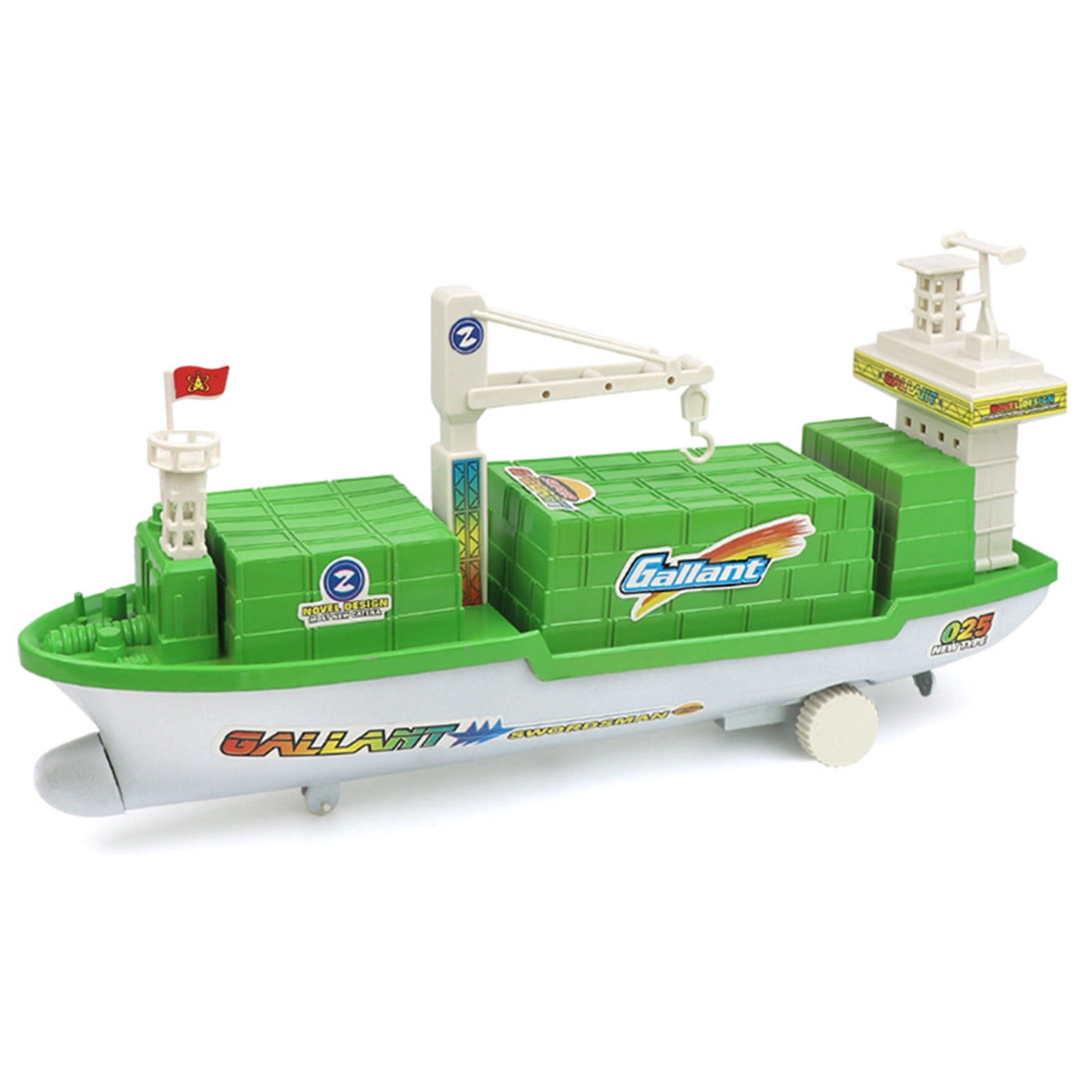 Toys Big Clearance Savings! SRUILUO Large Simulation Ship Freight Ship Toy  Car 