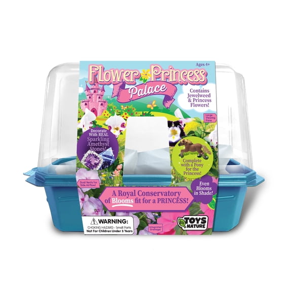 Toys By Nature - Flower Princess Palace - Indoor Micro-Gardening Kit