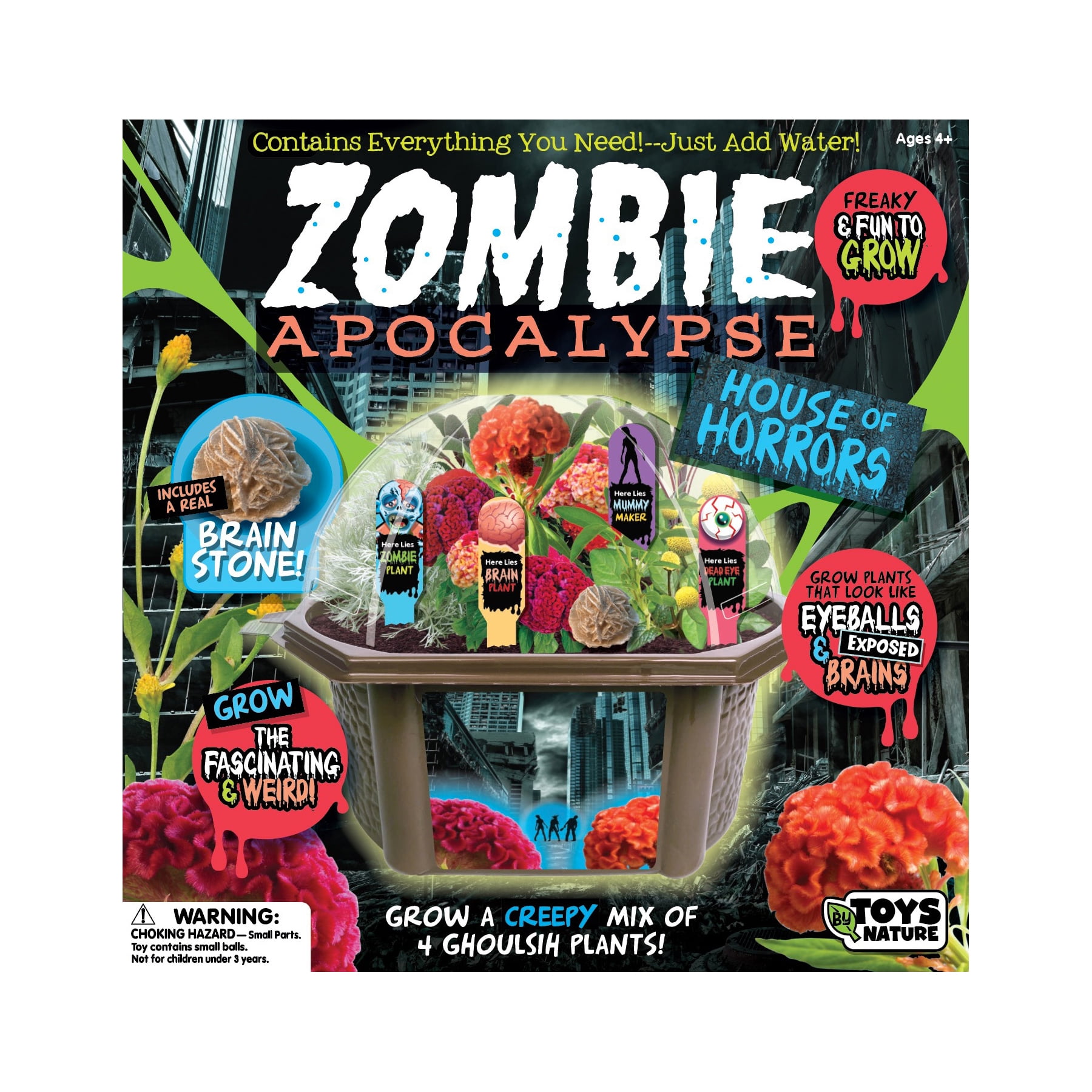 Zombie Plant Seed Packets (2) Grow Your Real Live Zombie Plant. Watch  itPlay Dead When Touched! Supplies for Zombie Themed Birthday. Plant  Zombie