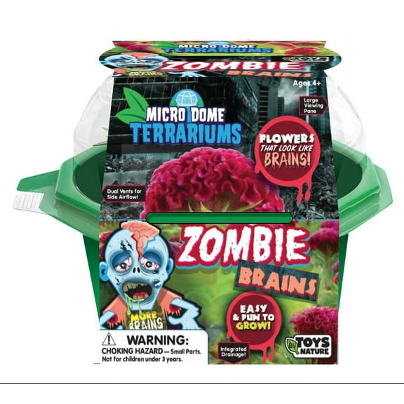 Toys By Nature - Zombie Brains - Indoor Micro-Gardening Kit