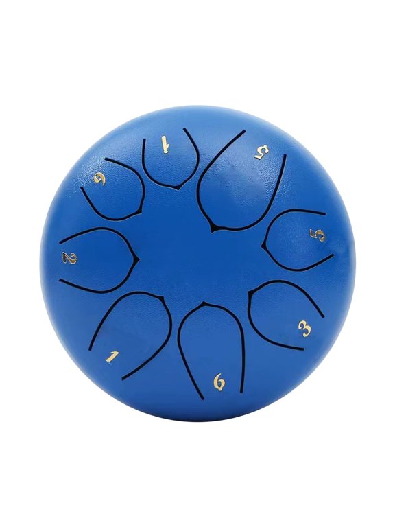 Toys for Clearance Under $2.00 Rain Drum for Outside,Rain Drum for Outside When it Rains,Rain Drum for Outside Garden,6 Inch 8 Notes Steel Tongue Drum Rain,Beginner Handpan Drum