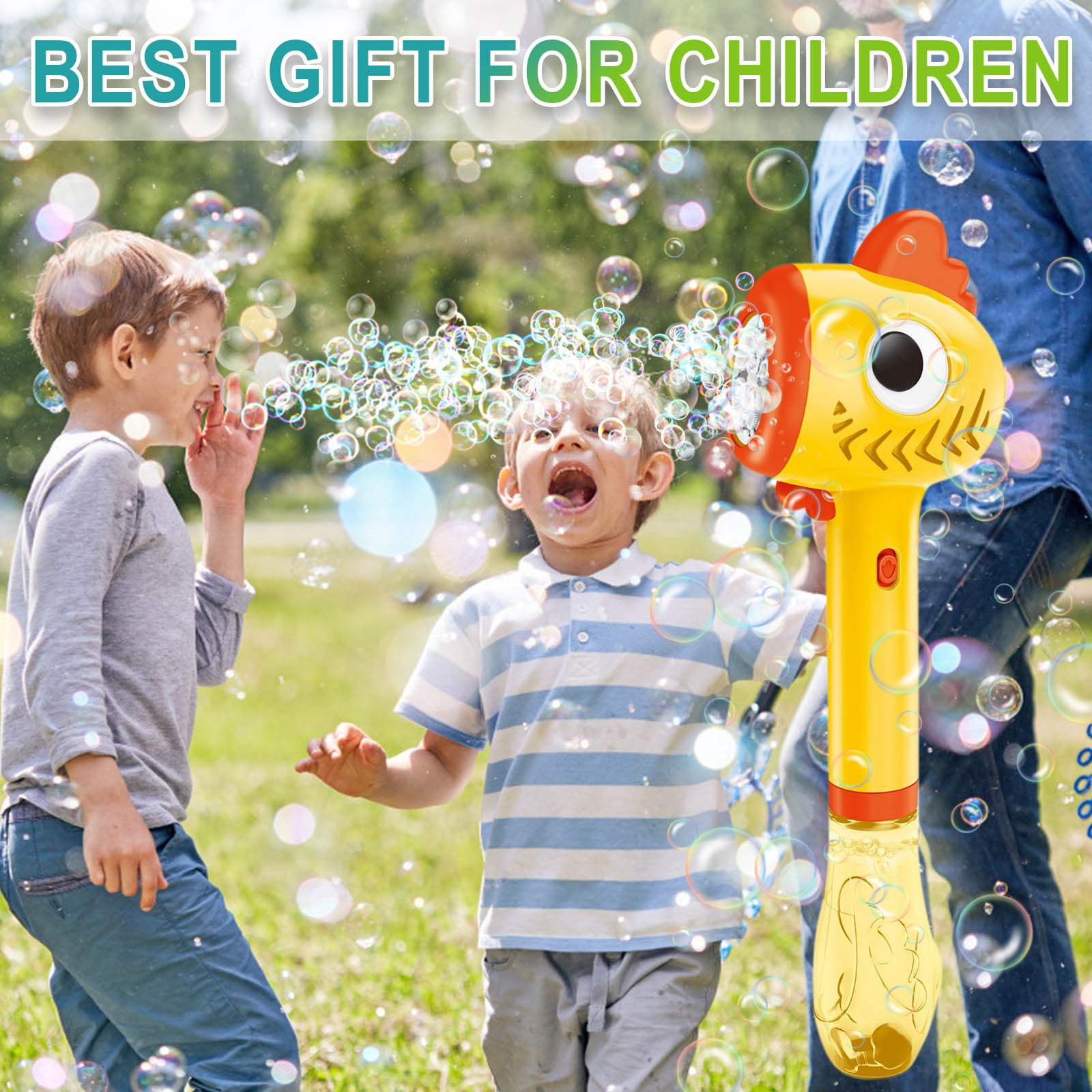 Toys Clearance 2023! CWCWFHZH Bubble Wands with 1 Bottle Of Bubble