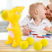Toys Clearance 2023! CWCWFHZH Cow Ball Blaster- Popper Indoor and Outdoor Toys with 5 Foam Balls Shooting Toy