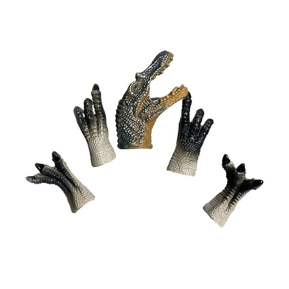 Toys Clearance 2023! CWCWFHZH Dinosaur Finger Puppet Set Hand Toy Educational Toys Hand Puppet Set Education Toys