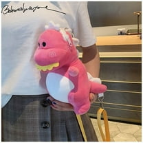 Toys Clearance 2023! CWCWFHZH Dinosaur Plush Kawaii Plush Stuffed Dinosaur Plush Shoulder Bag with Dinosaur Plush Toys