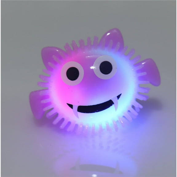 Toys Clearance 2023! CWCWFHZH Halloween Flash LED Light Pumpkins Finger Ring Hallowmas Party Props Glow Toys