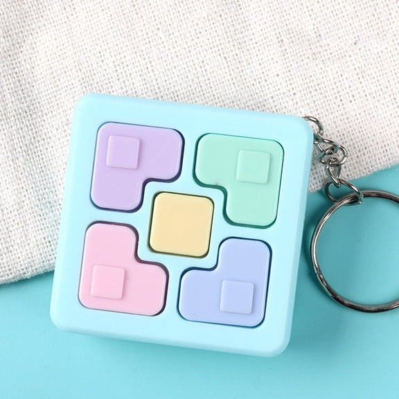 Toys Clearance 2023! CWCWFHZH Handle Game Keychain LED Electronic Memory Games for Kids Adults Handheld Games
