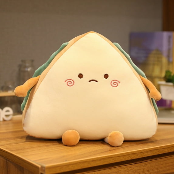 Toys Clearance 2023! CWCWFHZH Sandwich Bread Plush Pillow Soft Filled Baby Bread Pillow Cute Soft Dol Plush Toys