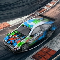 Toys Clearance For Baby Under $10 Rc Drift Car Kids Remote Control Car With Shiny Led Lights 1/24 4Wd 2.4Ghz High Speed Drift Rc Car With Two Rechargeable Batteries And Drift Tires Rc Cars B