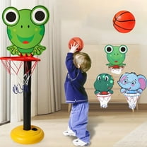 Toys Clearance! DIVVce Kids Basketball Hoop with Stand, Adjustable Height Toddler Basketball Hoop, Basketball Goal Outdoor Indoor Toys for Girls Age 3 4 5 6 7 8 Years Old Gifts