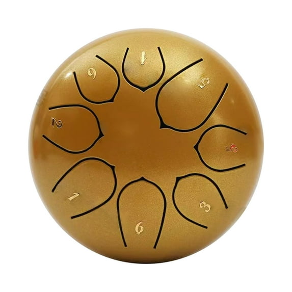 Toys Clearance! DIVVce Steel Tongue Drum 6 Inch Rain Drum with Sticks, Sound Healing Instruments for Musical Education Entertainment Meditation Yoga Zen Gifts