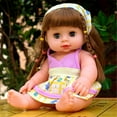 thumbnail image 1 of Toys Clearance Holiday Deals!zdtodz Simulation Doll Interactive Vinyl Baby Sonic Control Toy Singing Talking Girl Sweet Princess with Blinking Eyes,Kindergarten Early Education Dolls for Girls, 1 of 6