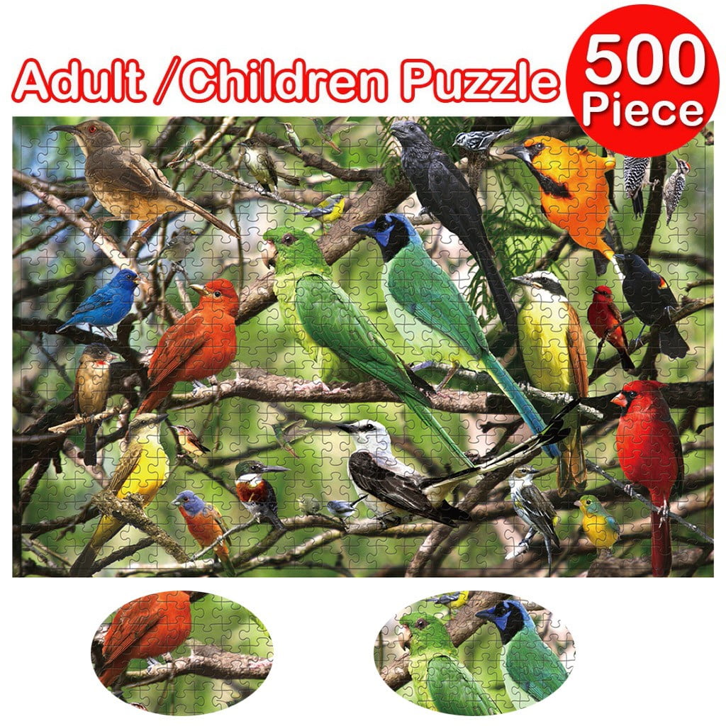 Toys Clearance Under $5 Adults Puzzles 500 Piece Large Puzzle Game  Interesting Toys Personalized Gift Multicolor