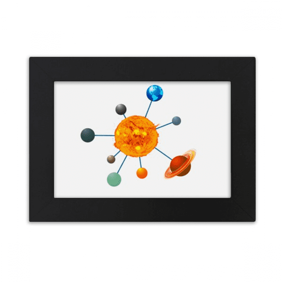 Toys Connect Globe Planet Desktop Photo Frame Ornaments Picture Art Painting