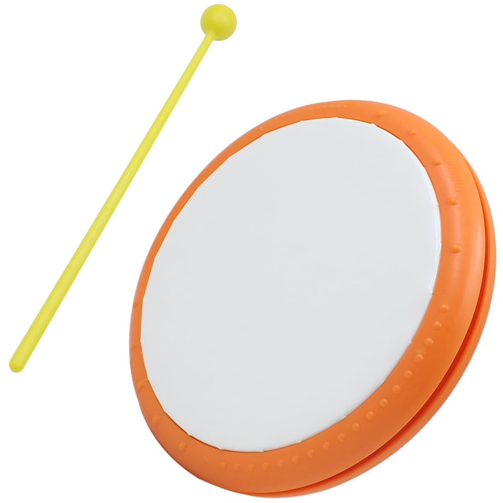 Toys Drumsticks Kids Tambourines Hand Drum with Drumstick Musical Instrument Percussion
