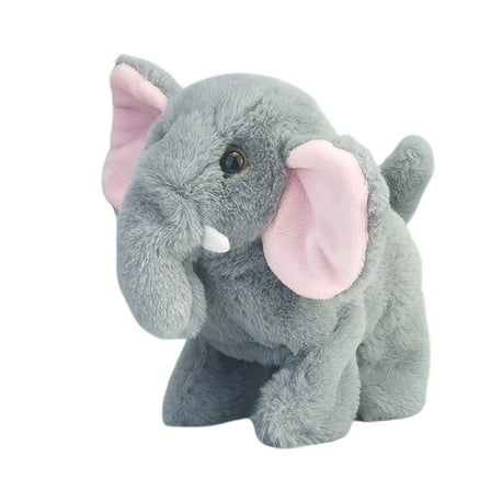 Toys Elephant Can Walk Move Its Head and Tail Children's Toy Doll for Interactive