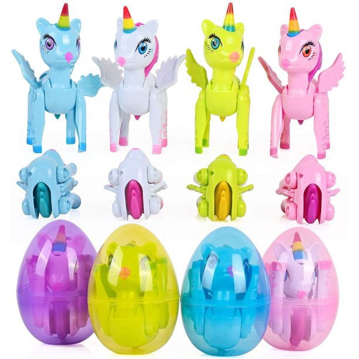 Christmas Unicorn Eggs Toys for 3 4 5 6 7 8 9 Year Old Girls Birthday Gifts  Kids