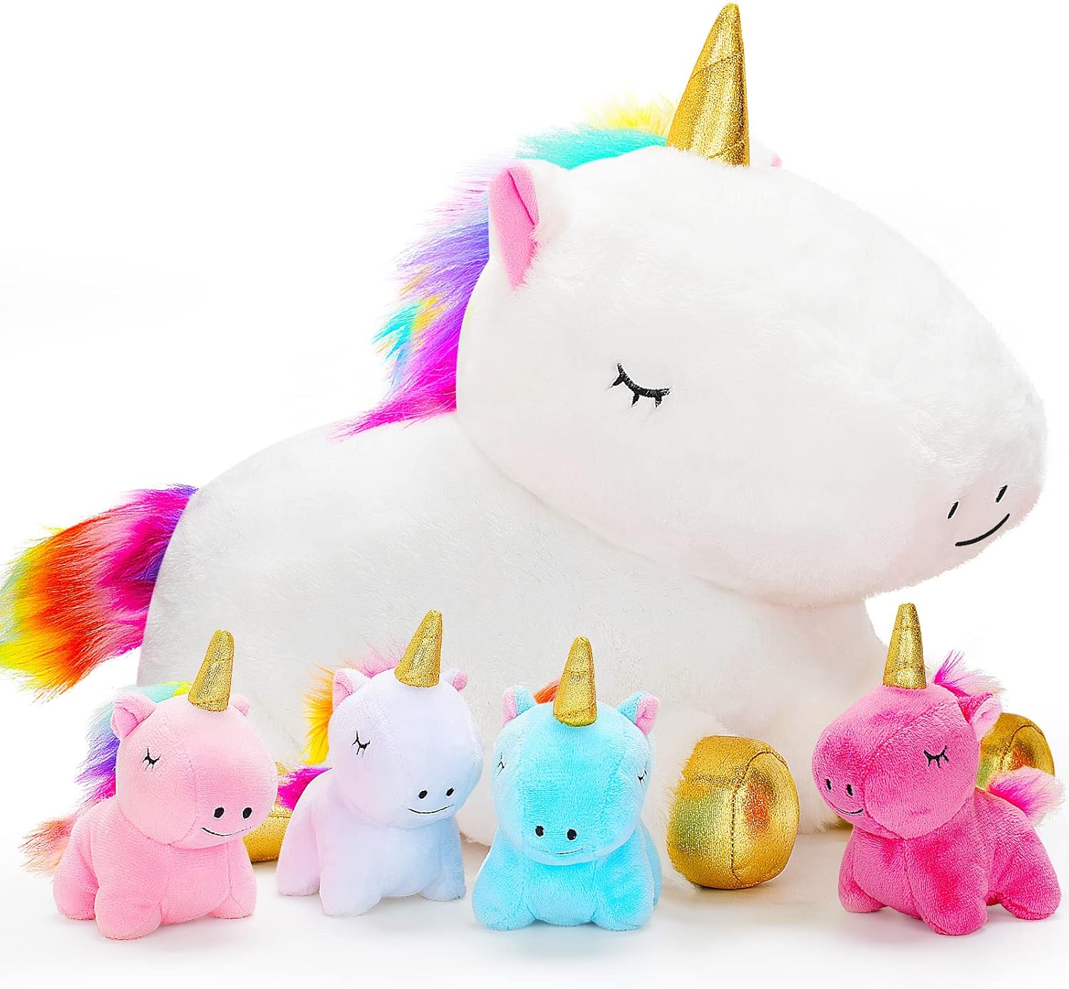 Toys For Girls Ages 3 4 5 6 7 8 Years Unicorn Mommy Stuffed Animal 