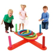 Toys Hoop Ring Toss Plastic Ring Toss Quoits Garden Game Pool Toy Outdoor Fun Set New Other learning & education toys