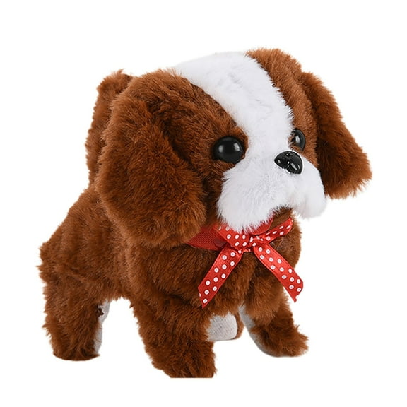 Toys Interactive Puppy Walking and Barking Dog with Tail Wagging Companion for Children and Toddlers - for Emergent
