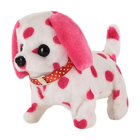 Interactive Toy Dog Walking Barking Tail Wagging Realistic Lifelike Companion Pet for Kids Toddlers and Families